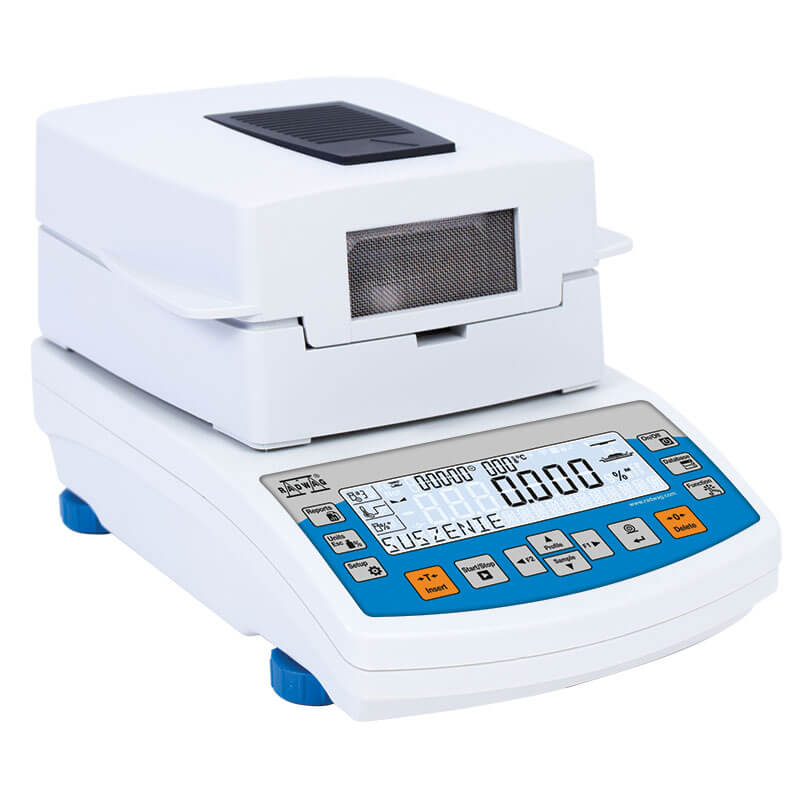 Radwag MA 50/1.R.WH Moisture Analyzer, 50 g x 0.1 mg/ 0.0001%, Halogen