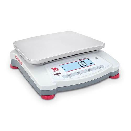 Ohaus NV1201 Navigator Portable Scale, 1200 g Capacity, 0.1 g Readability