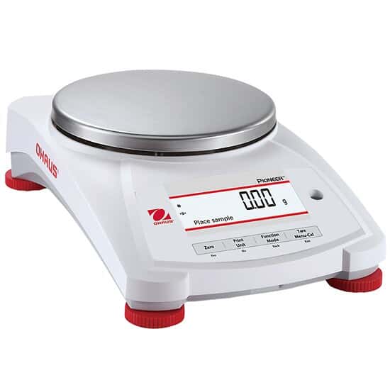Ohaus PX6202 Pioneer Precision Balance, 6200 g Capacity, 0.01 g Readability