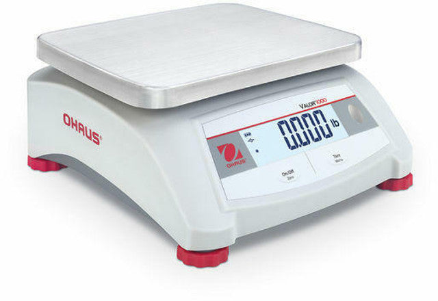 Ohaus V12P20T Valor 1000 Bench Scale, 20000 g Capacity, 2 g Readability