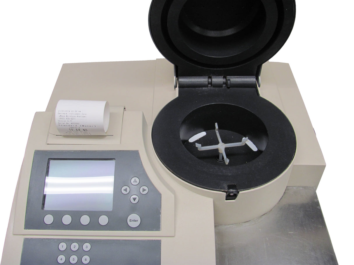 Reconditioned Omnimark uWave Microwave Moisture Analyzer, 30 g Capacity, 0.0001 g Readability