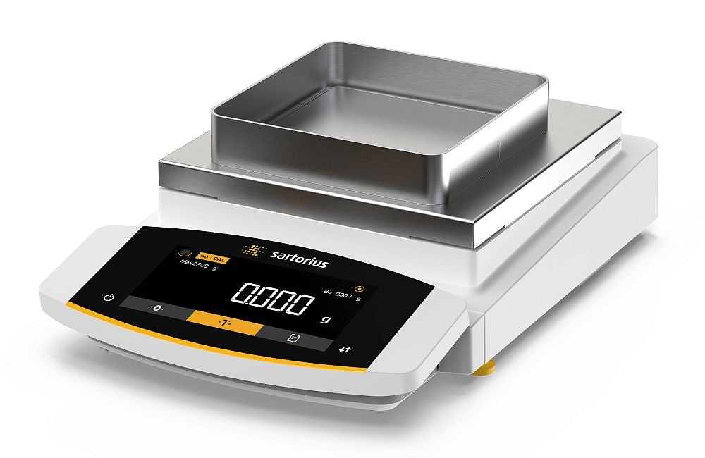 Sartorius MCE2203P-2S00-R Cubis II Precision Complete Balance, 1010/2200 g Capacity, 1/10 mg Readability