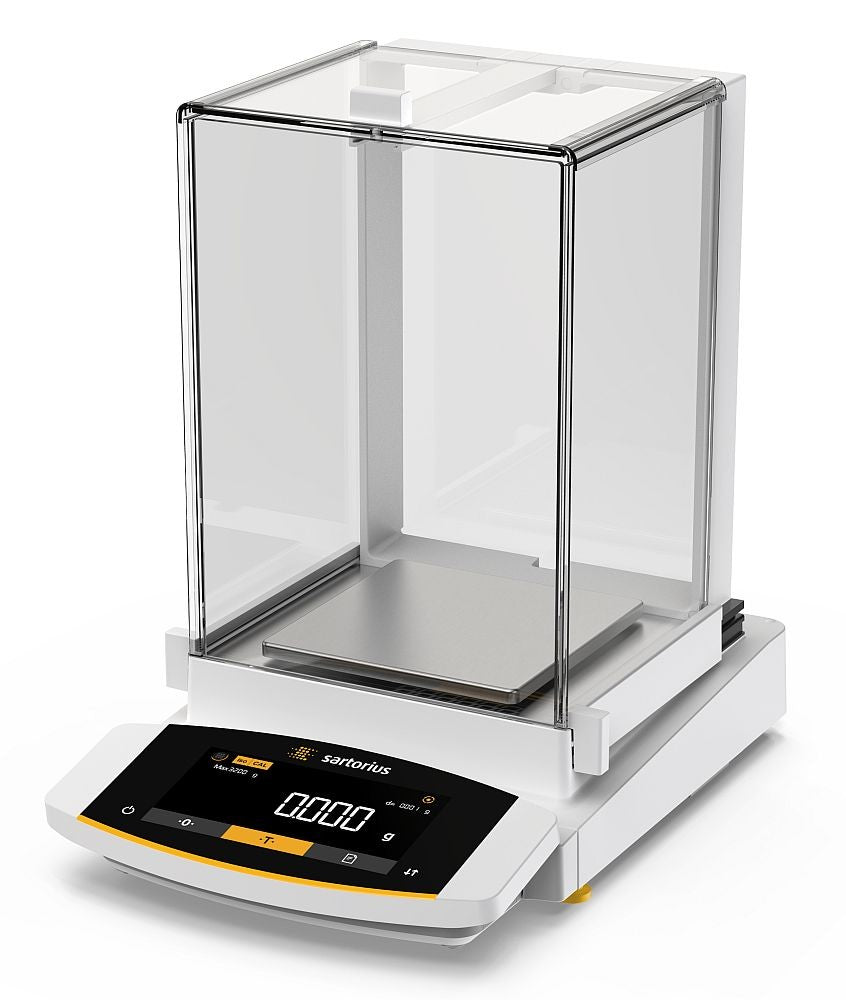 Sartorius MCE3203S-2S00-U Cubis II Precision (Milligram) Balance w/ B&W Touch screen, Manual Doors w/ large draft shield, 3200 g Capacity, 0.001 g Readability