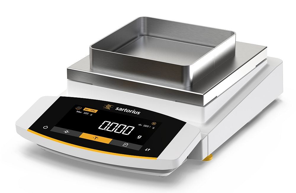 Sartorius MCE323S-2S00-I Cubis II Precision (Milligram) Balance w/ B&W Touch screen, Auto Doors with Ionizer, 320 g Capacity, 0.001 g Readability