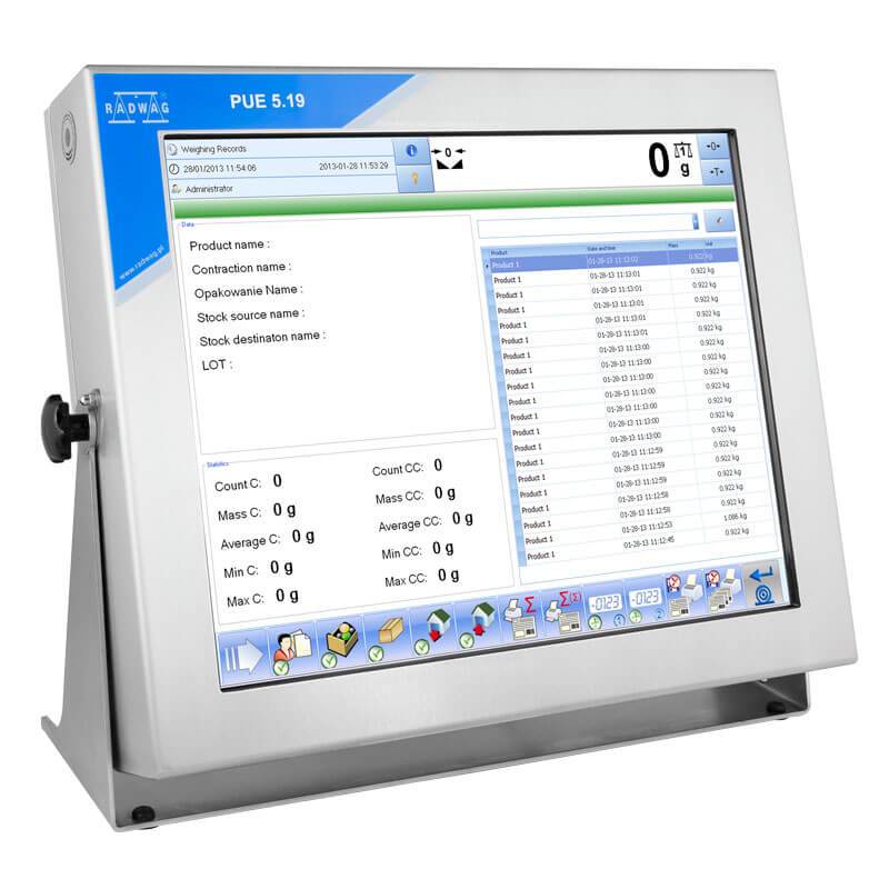 Radwag PUE 5.19IR Terminal, Infrared Display