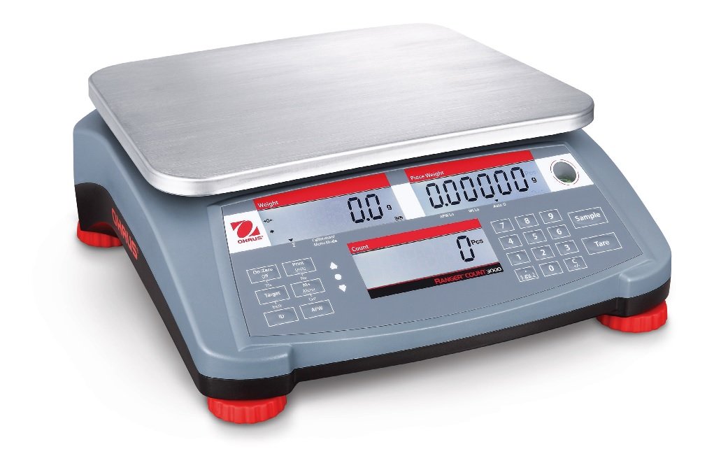 Ohaus RC31P6 Ranger 3000 Count Scale, 6000 g x 0.2 g, NTEP, Class III