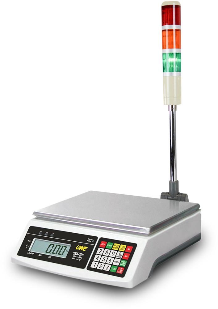 Intelligent Weighing SEK-6K HS Series Checkweighing, 6000 g Capacity, 0.1 g Readability