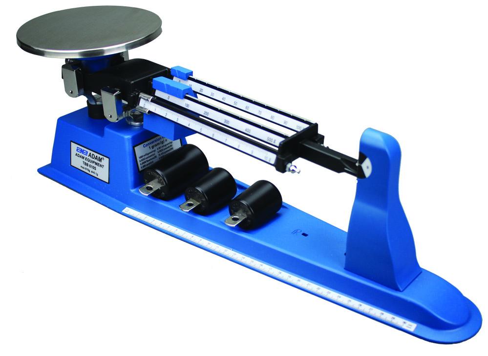 Adam Equipment TBB 610S TBB Triple Beam Balance, 610 g Capacity, 0.1 g Readability