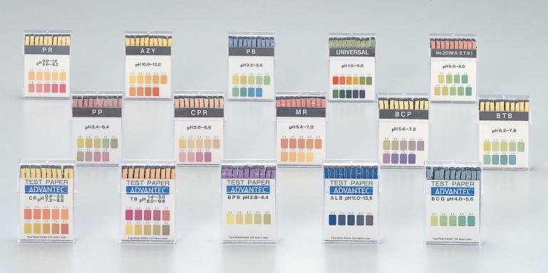 Advantec 07830010 Test papers SALSAVE STRIPS 10 BOTTLES/100 IN EACH