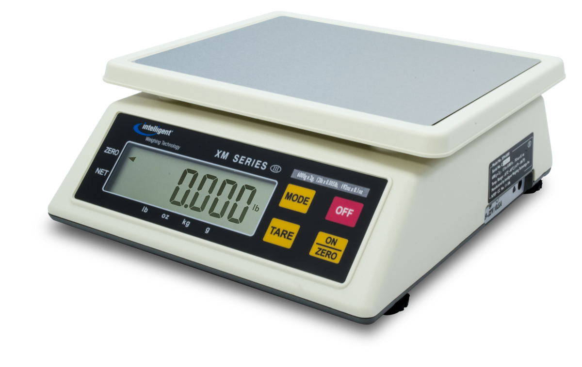 Intel Weighing XM-6000 XM Series Precision Scale, 6000 g Capacity, 2 g Readability