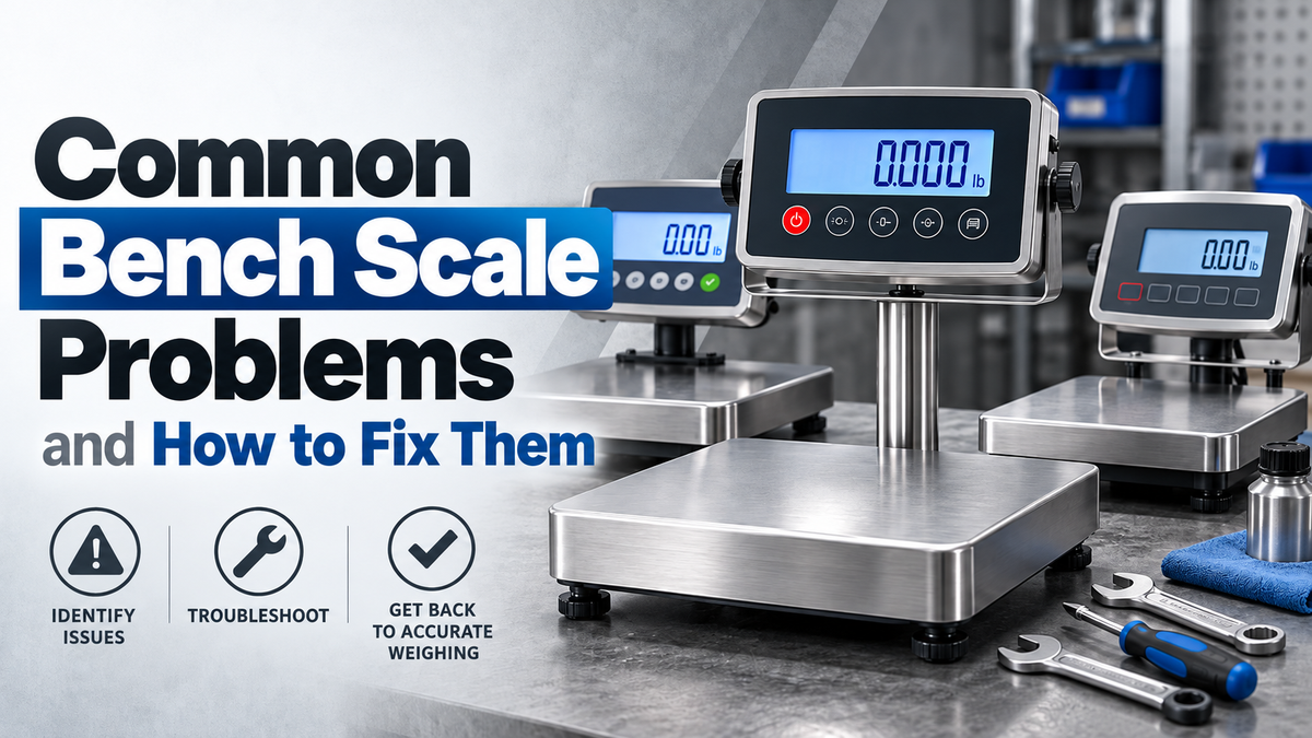 Common Bench Scale Problems and How to Fix Them