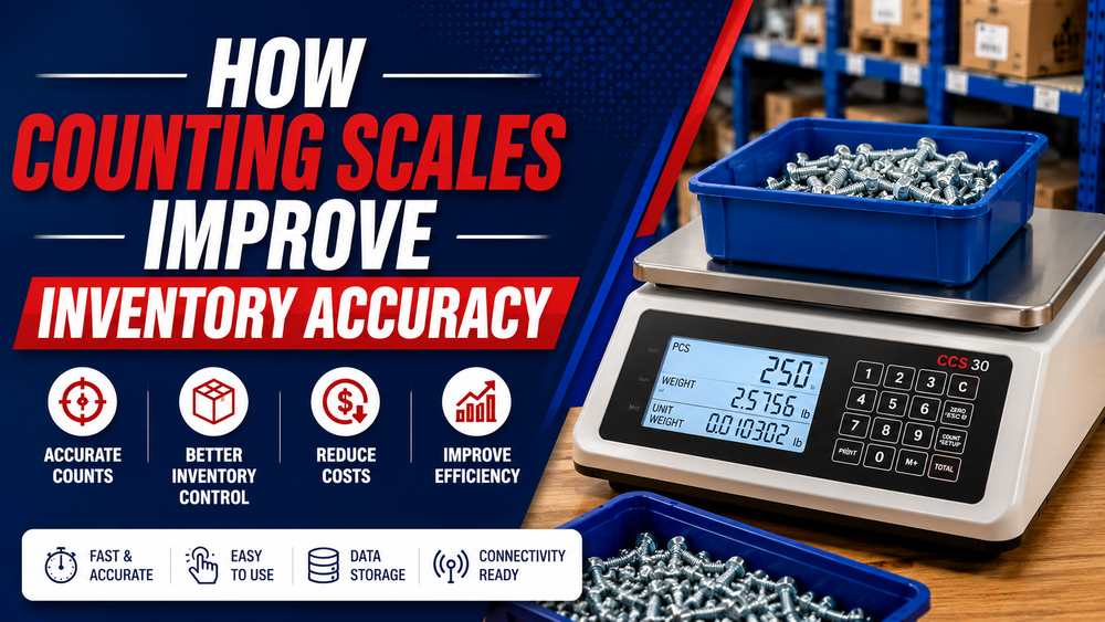 How Counting Scales Improve Inventory Accuracy – DISCOUNTscales