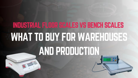 Industrial Floor Scales vs Bench Scales – What to Buy for Warehouses and Production