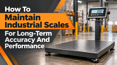 How To Maintain Industrial Scales For Long-Term Accuracy And Performance