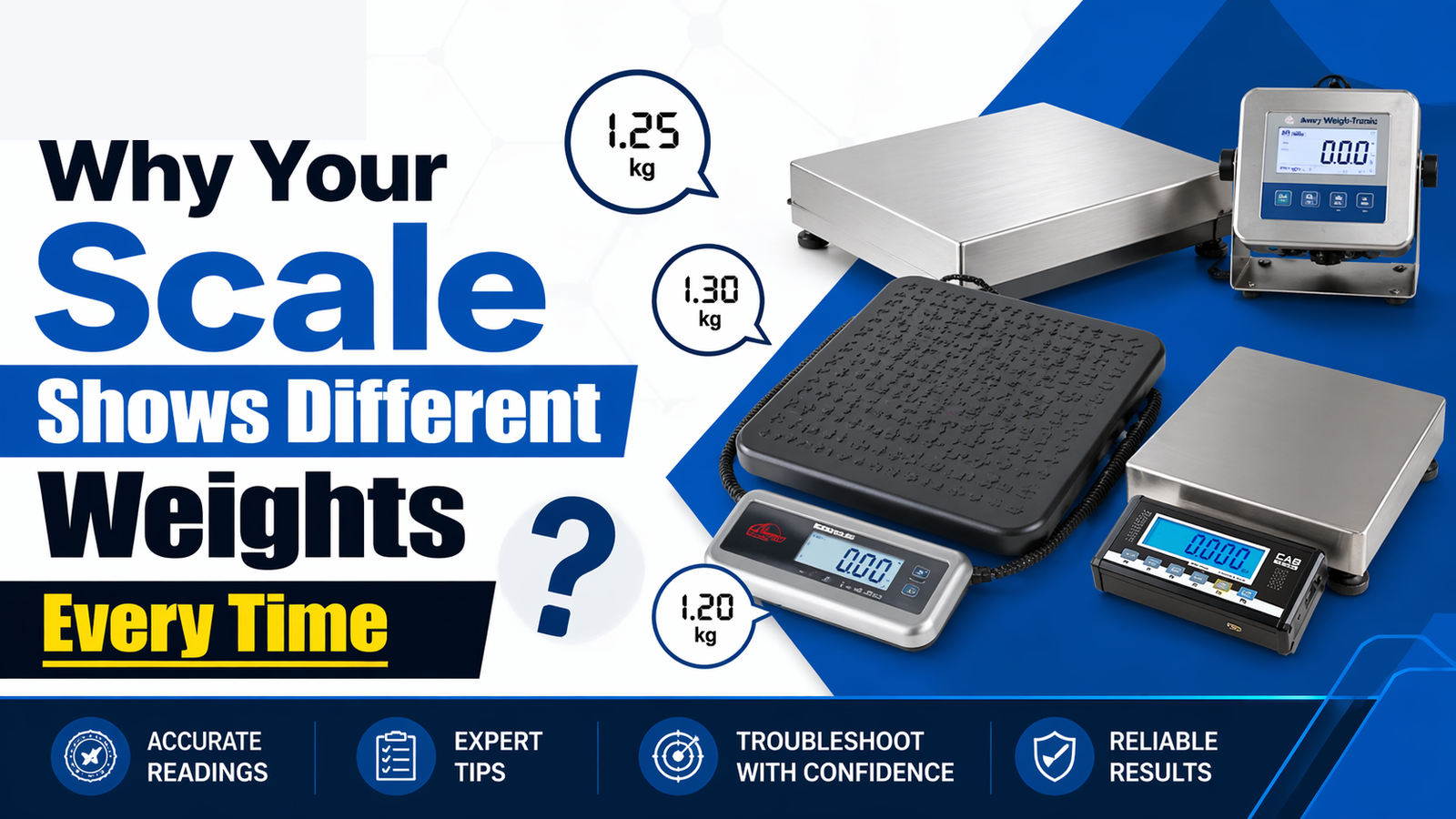 Why Your Scale Shows Different Weights Every Time