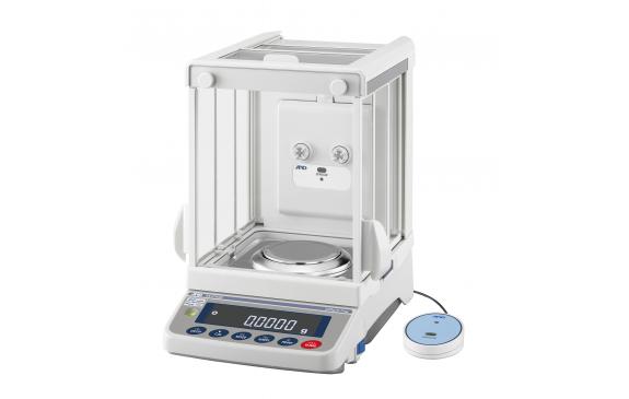 AND Weighing GX-124AEN Apollo Series Multi-Functional Analytical Balance with USB and RS-232C, built-in static eliminator, NTEP Class I, 120 g Capacity, 0.0001 g Readability