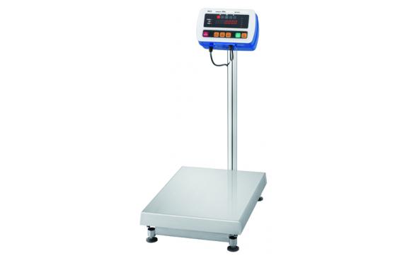AND Weighing SW-60KLF High Pressure Washdown Scale with Large Platform, NTEP, 130lb x 0.01lb