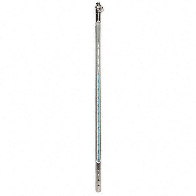 Heathrow Scientific 80906E-A Thermometer, Blue Liquid, -35 to 50°C, Partial Immersion, encapsulated in FEP w/Armor, 12", 1/pk