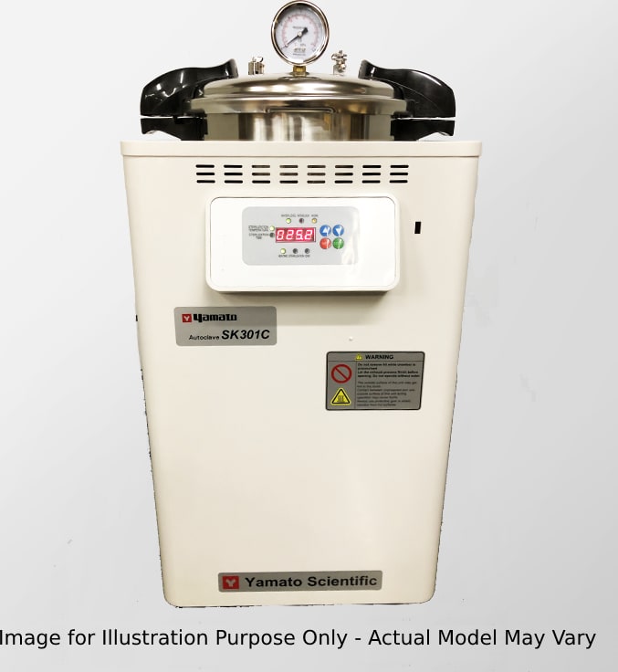 Yamato SK-201C SK Series Compact Steam Sterilizer & Autoclave, 24L, 115V