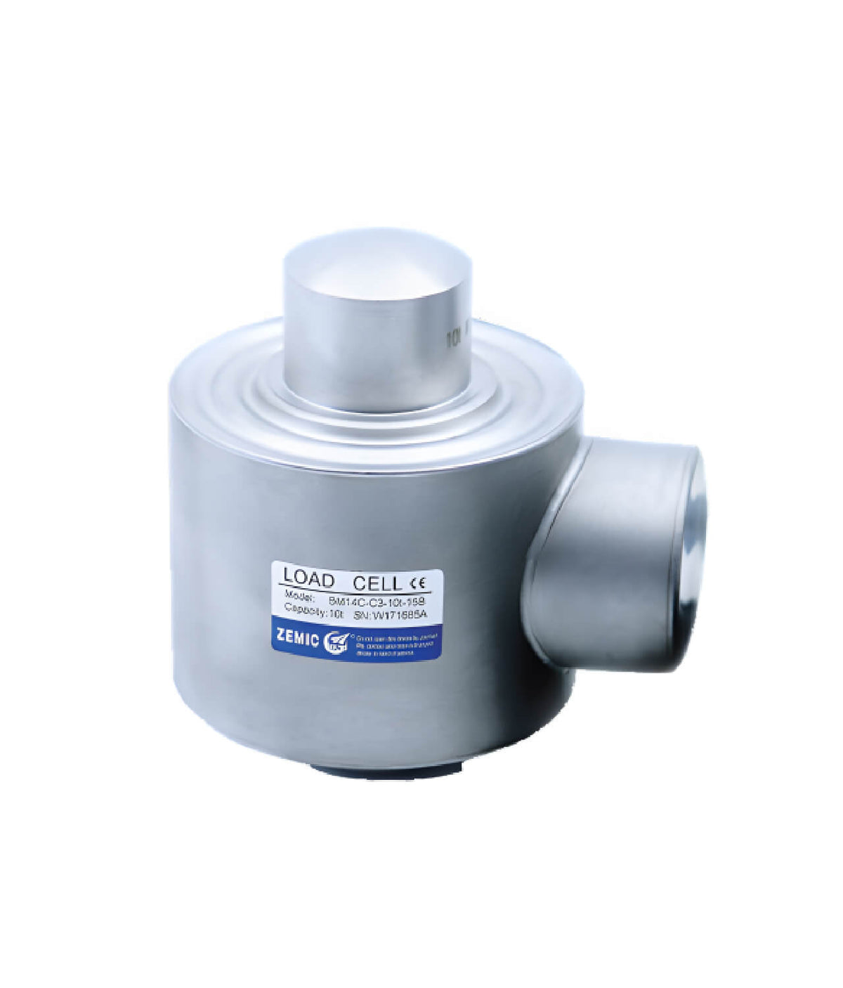 Zemic BM14C (10t-50t) Stainless Steel Compression Load Cell, OIML approved