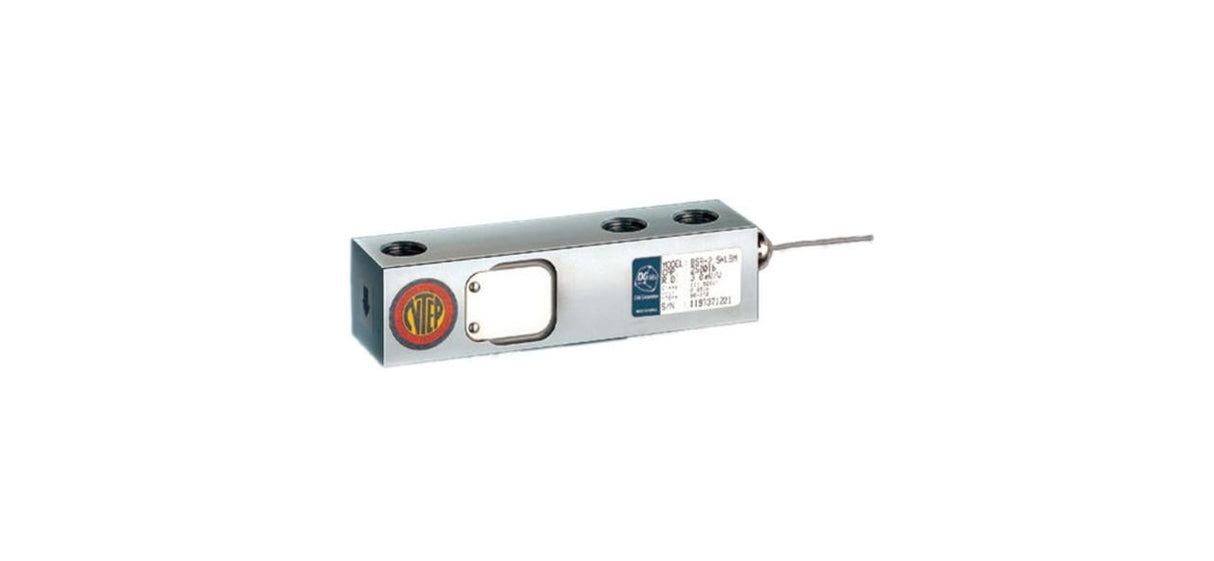 CAS BSA-2.5K Single Ended Beam Load Cell, IP66 Environmentally Sealed, Class III, NTEP, 2500 lb