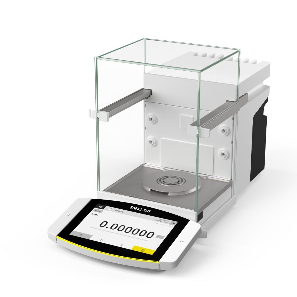 Sartorius MCA116S-3S00-D QP2 QP3 MDS Cubis II High-Capacity Micro Balance, with Draft Shield D, Activated Draft Shield Motors and software packages QP2 & QP3, 111 g x 0.002 mg (d)