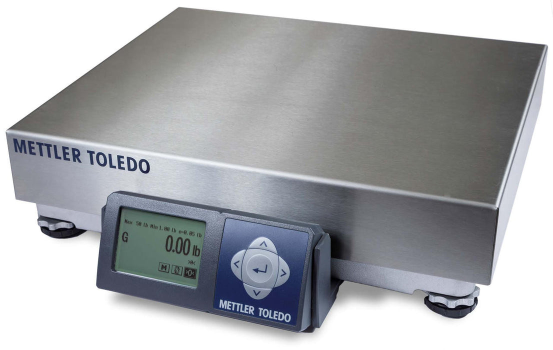 Mettler Toledo BCA-222-60U-1101-111 Shipping Bench Scale, Bluetooth, NTEP, 150 lb Capacity, 0.05 lb Readability