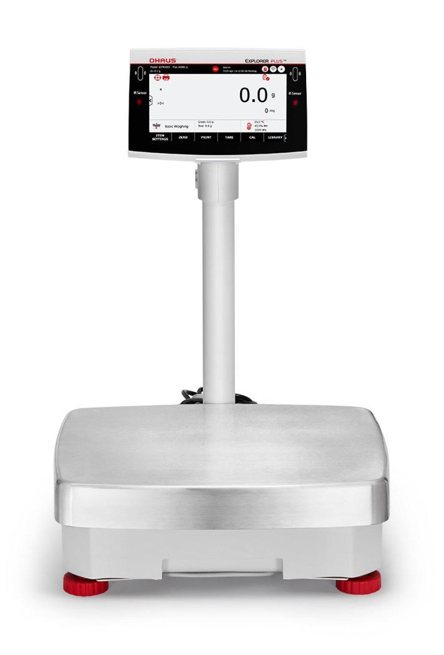 Ohaus EXP65001 Explorer Plus High Capacity Balance, 65000 g x 0.1 g