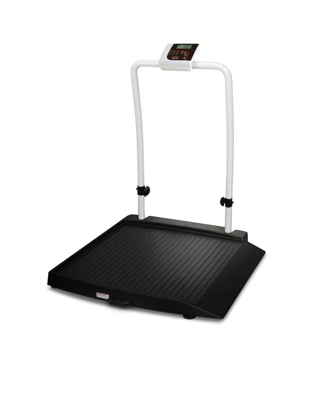 Ricelake 350-10-2BLE Healthweigh Single-Ramp Wheelchair Scale, Foldable, Bluetooth, 1000 lb x 0.2 lb