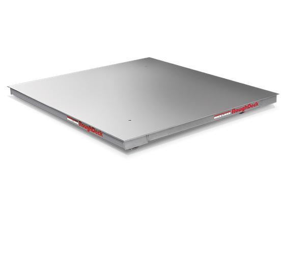 Ricelake 18680 RoughDeck HPHE-2K Stainless Steel Floor Scale, Remote J-box, 2.5' x 2.5', Class III, NTEP, 2000 lb