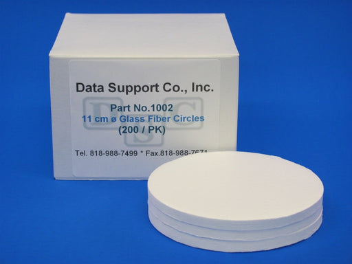 DSC Glass Fiber Sample Pads 11.0 cm™ for Moisture Analyzers 200/pk