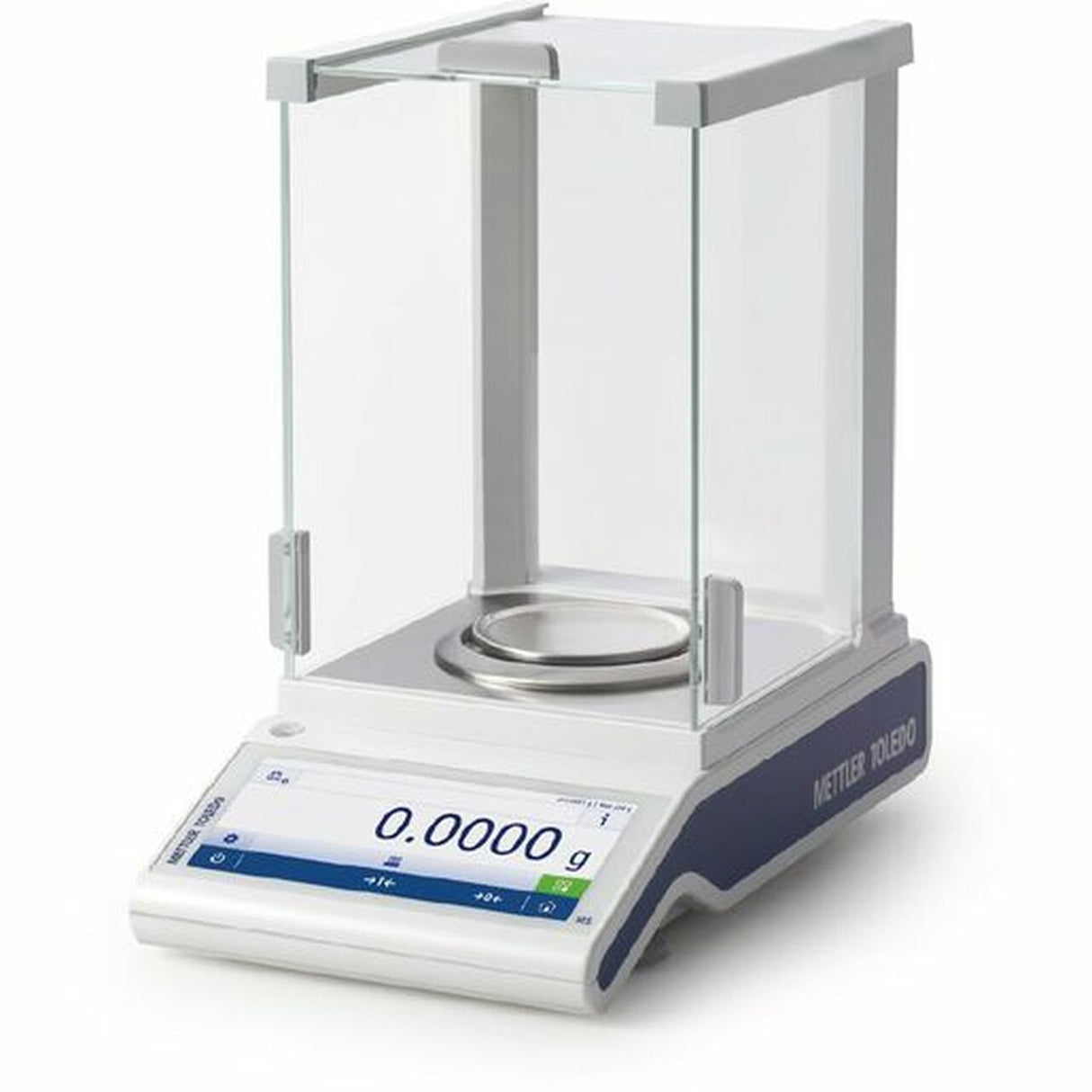 Mettler Toledo MS204TS/A00 Analytical Balance, 220 g Capacity, 0.1 mg Readability