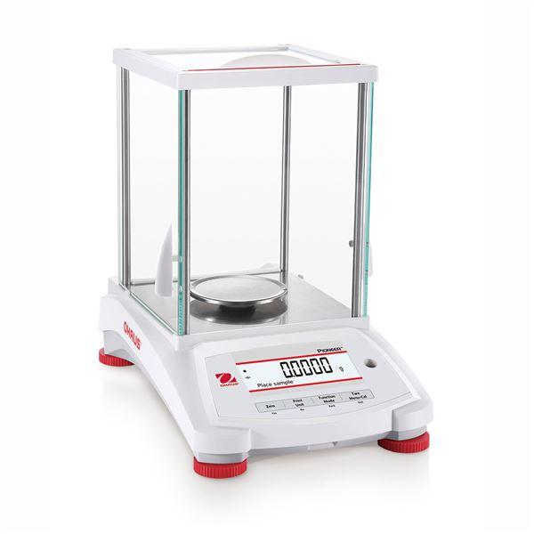 Ohaus PX124/E Pioneer Analytical Balance (replacement for PA124), 120 g Capacity, 0.0001 g Readability