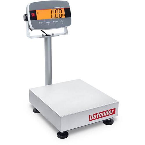 Ohaus i-D33P75B1L2 DEFENDER 3000 - I-D33 Bench Scale, 75000 g Capacity, 10 g Readability