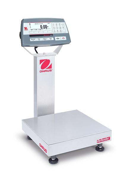 Ohaus D52P12RQR1 DEFENDER 5000 - D52 Bench Scale, 25 g Capacity, g Readability