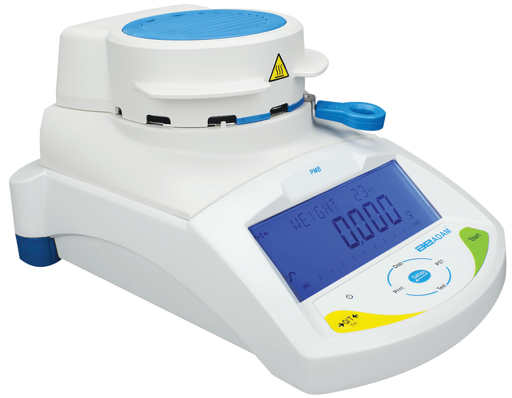 Adam Equipment PMB 163 PMB Moisture Analyzer, 160 g Capacity, 0.001g / 0.01% Readability