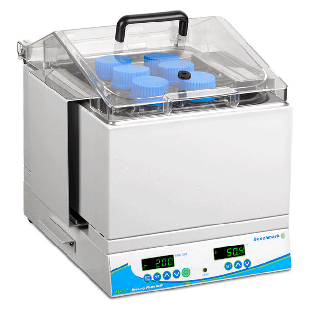 Benchmark Scientific SB0012 Shaking Water Bath w/Universal Spring Platform, 12L