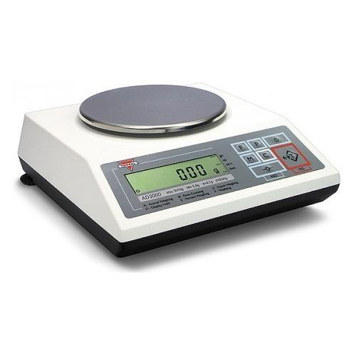 Torbal AD1200 LCD Precision Balance w/ RS232, USB, Clock, Backlit, 1200 g Capacity, 0.01 g Readability