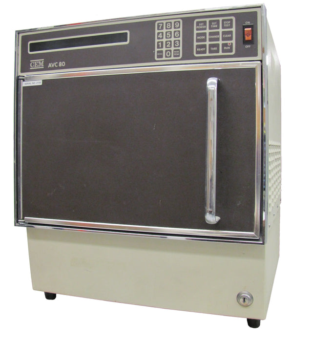 Reconditioned CEM AVC80 Microwave Moisture Analyzer, 10 g Capacity, 0.0001 g Readability
