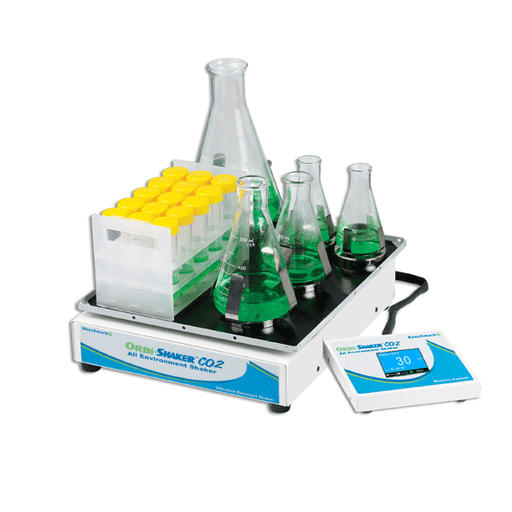 Benchmark Scientific BT4001 Orbi-Shaker CO2 with remote controller and rubber mat platform (13x12")