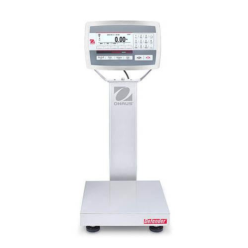 Ohaus D52XW50WQR6 DEFENDER 5000 WASHDOWN Bench Scale, 100 g Capacity, g Readability