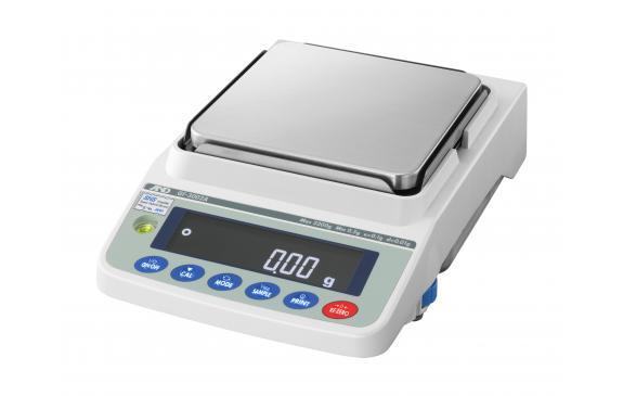 AND Weighing GF-10002A Precision Balance, 10200 g Capacity, 0.01 g Readability