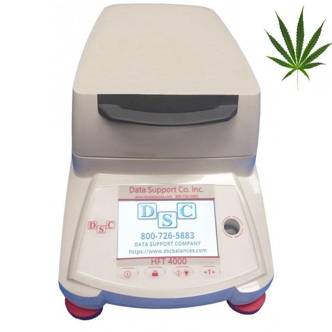 DSC HFT 4000C Cannabis Moisture Analyzer, 120 g Capacity, 0.001 g Readability