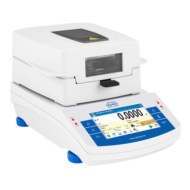 Radwag MA 200/1.X2.IC.A.NS Moisture Analyzer, 200 g Capacity, 1 mg Readability