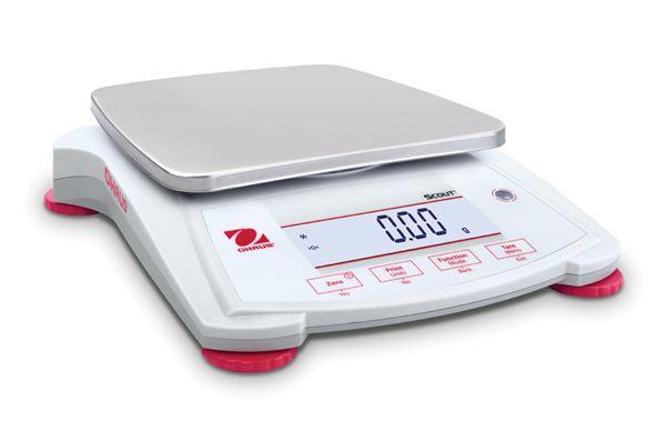 Ohaus SPX2202 Scout Portable Balance, 2200 g x 0.01 g