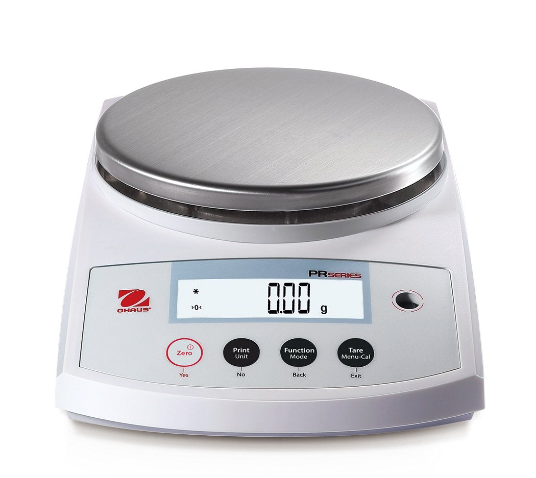 Ohaus PR5202N/E Precision Balance, NTEP, 5200 g Capacity, 0.01 g Readability