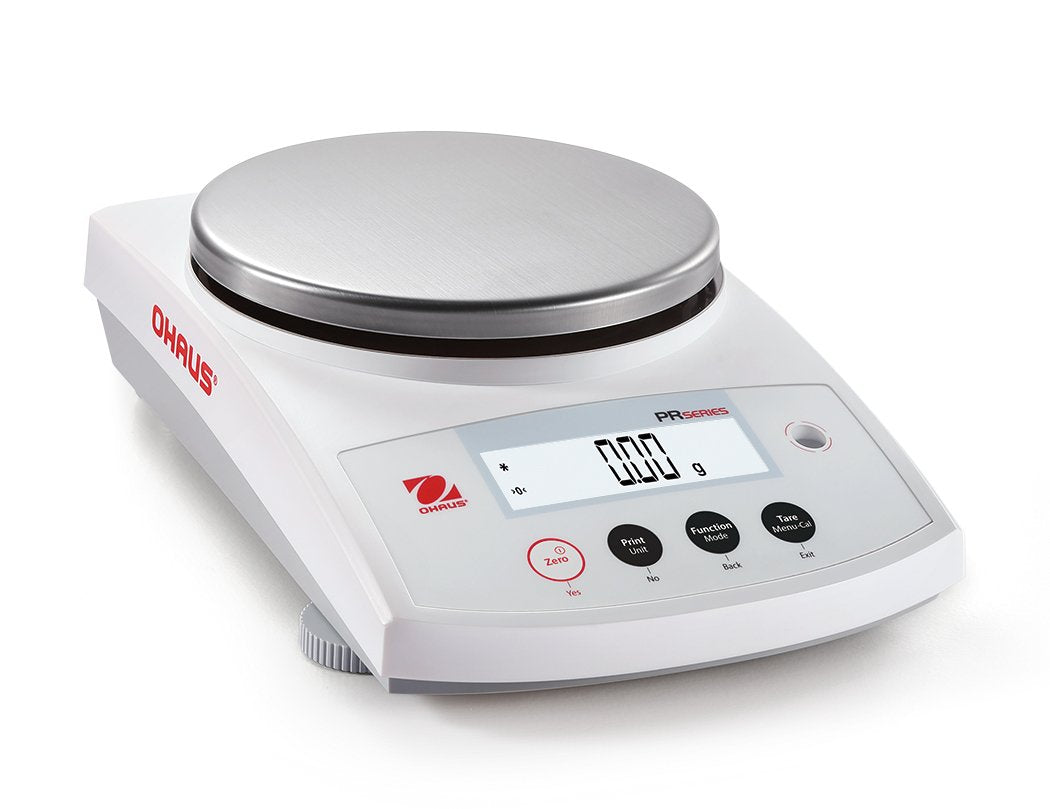 Ohaus PR5201N/E Precision Balance, NTEP, 5200 g Capacity, 0.1 g Readability