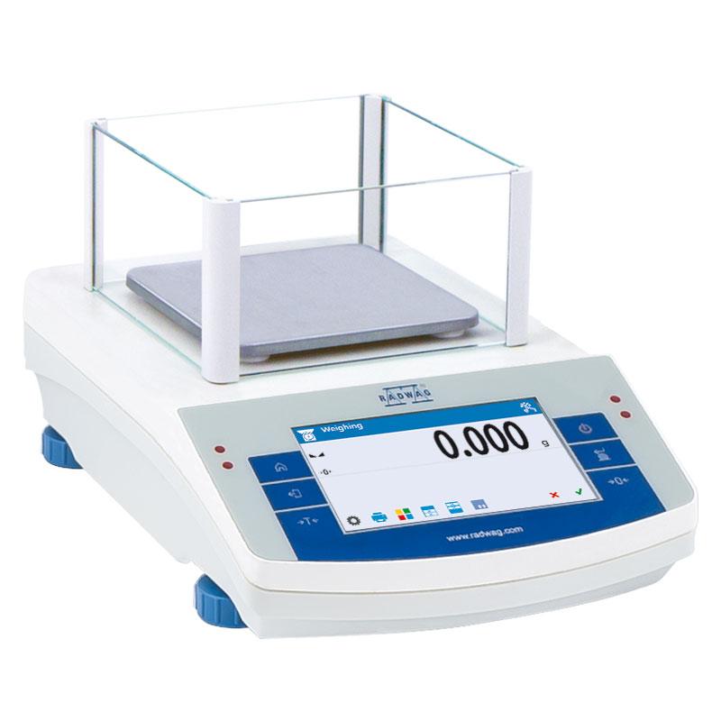 Radwag PS 1000.X2 Precision Scale, 1000 g Capacity, 0.001 g Readability