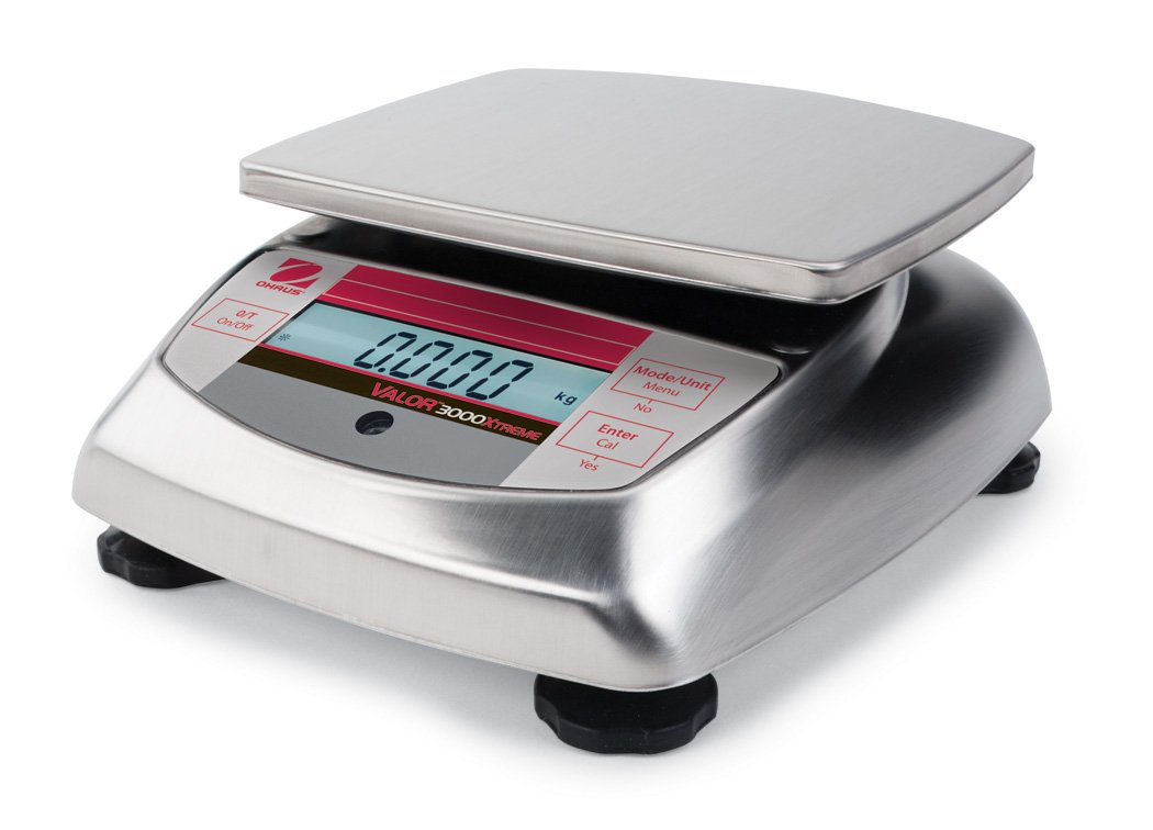 Ohaus V31XW3 Valor 3000 Scale, 3000 g Capacity, 0.5 g Readability