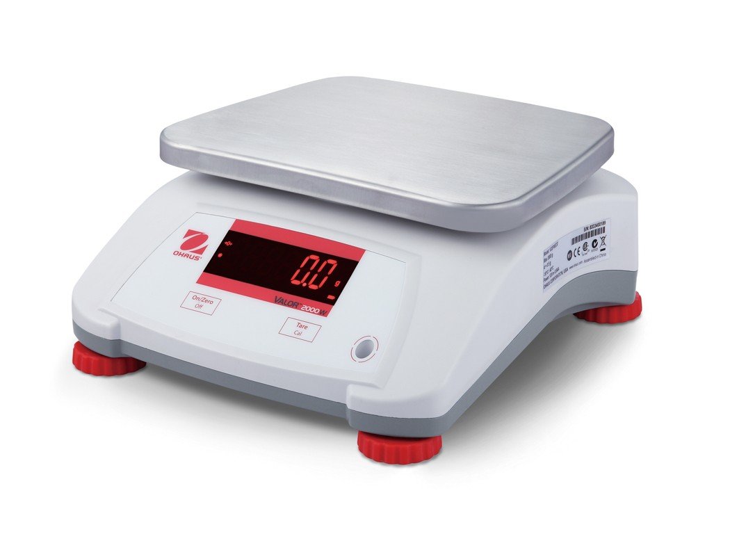 Ohaus V22PWE3T Valor 2000 Scale, 3000 g Capacity, 0.5 g Readability